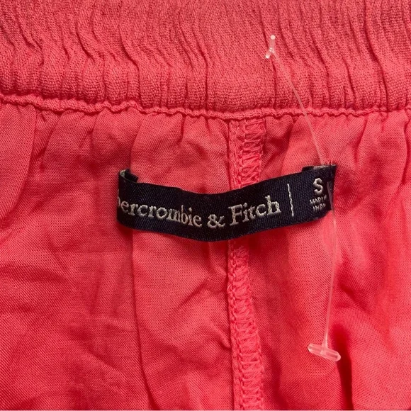Abercrombie & Fitch Pink Skorts with Ruffled Hem size small - Picture 9 of 10